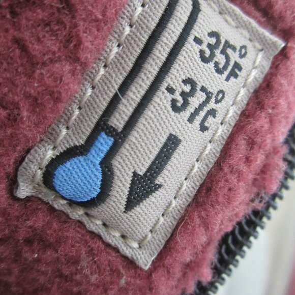 Keen Women 8 Vail Red Tan Leather  Insulated Waterproof Lace Zip Boots 38.5 - Picture 9 of 16